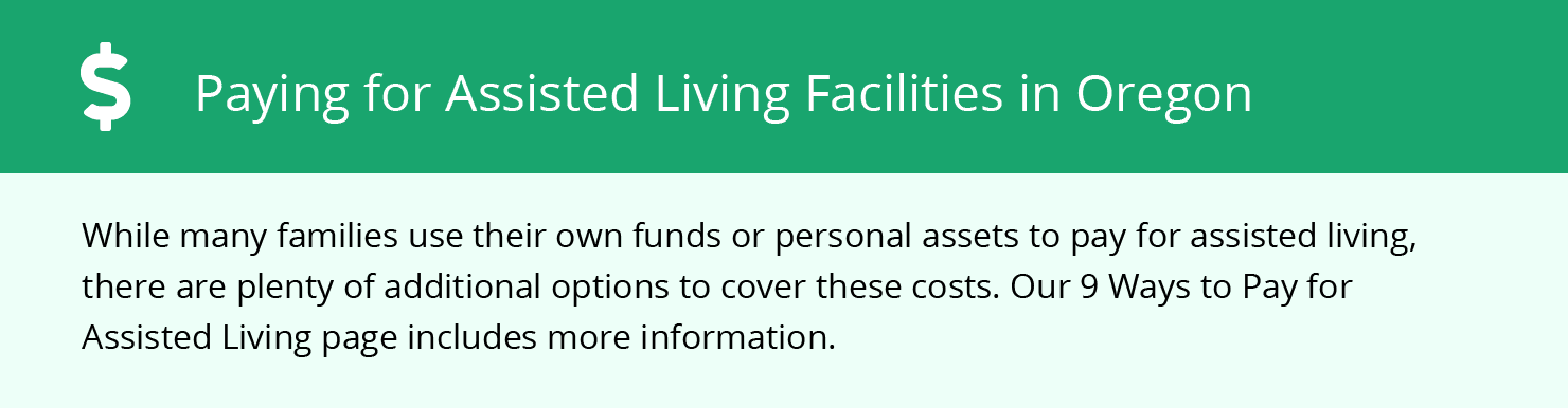 Paying For Assisted Living Facilities in Oregon