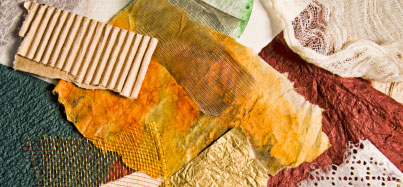 Picture of various fabrics