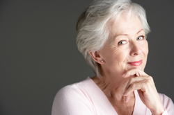 Portrait Of Smiling Senior Woman