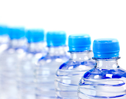 Row of Bottled Water