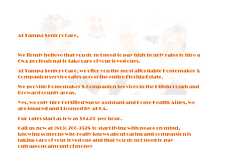 Tampa Seniors Care