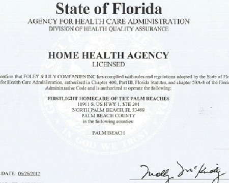 FirstLight HomeCare of The Palm Beaches, FL image