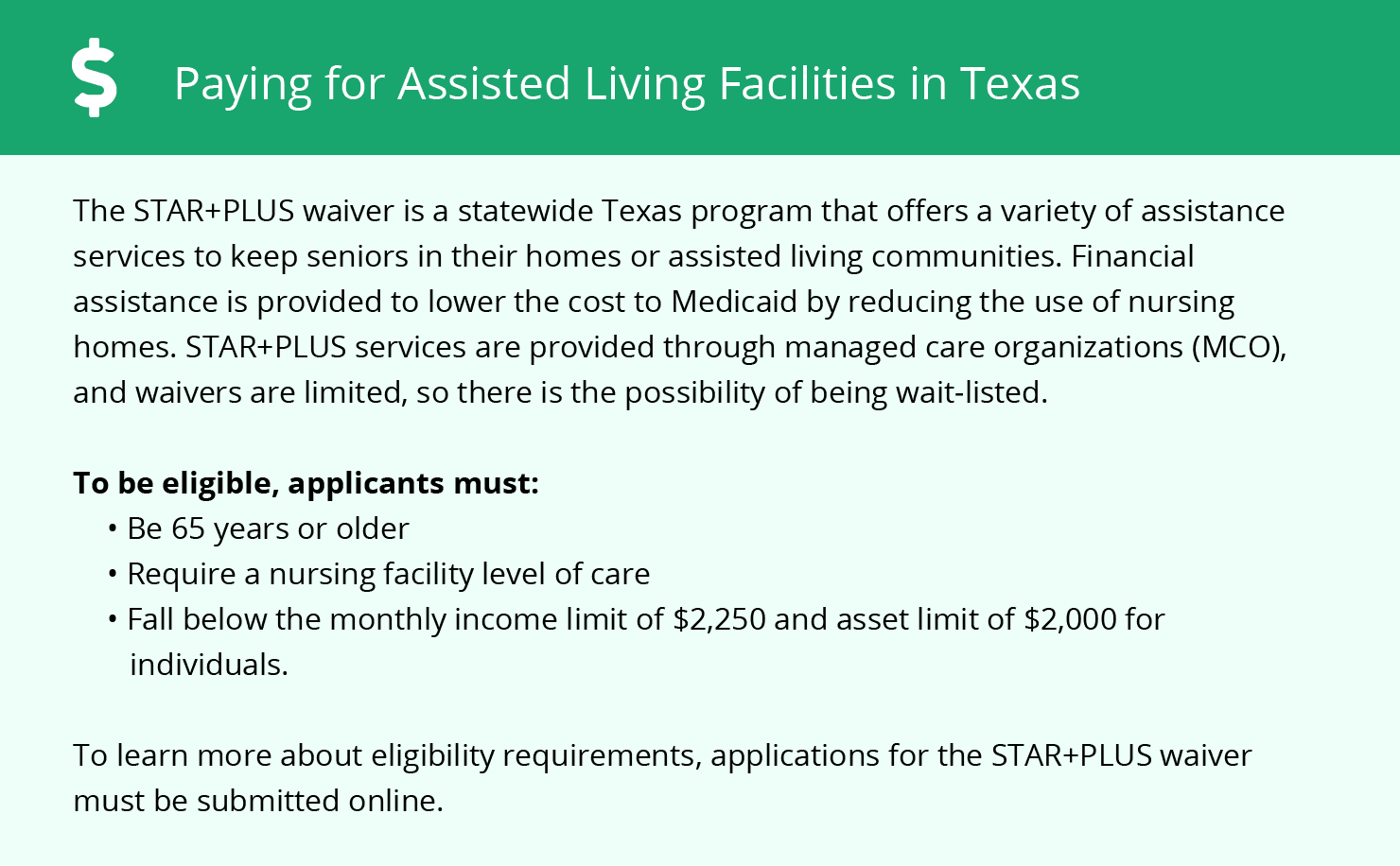 Financial Assistance in Texas
