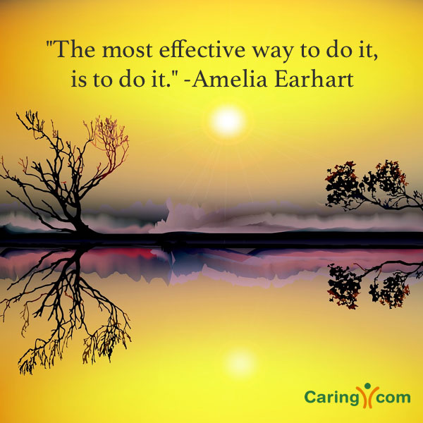 Inspirational Quote from Amelia Earhart