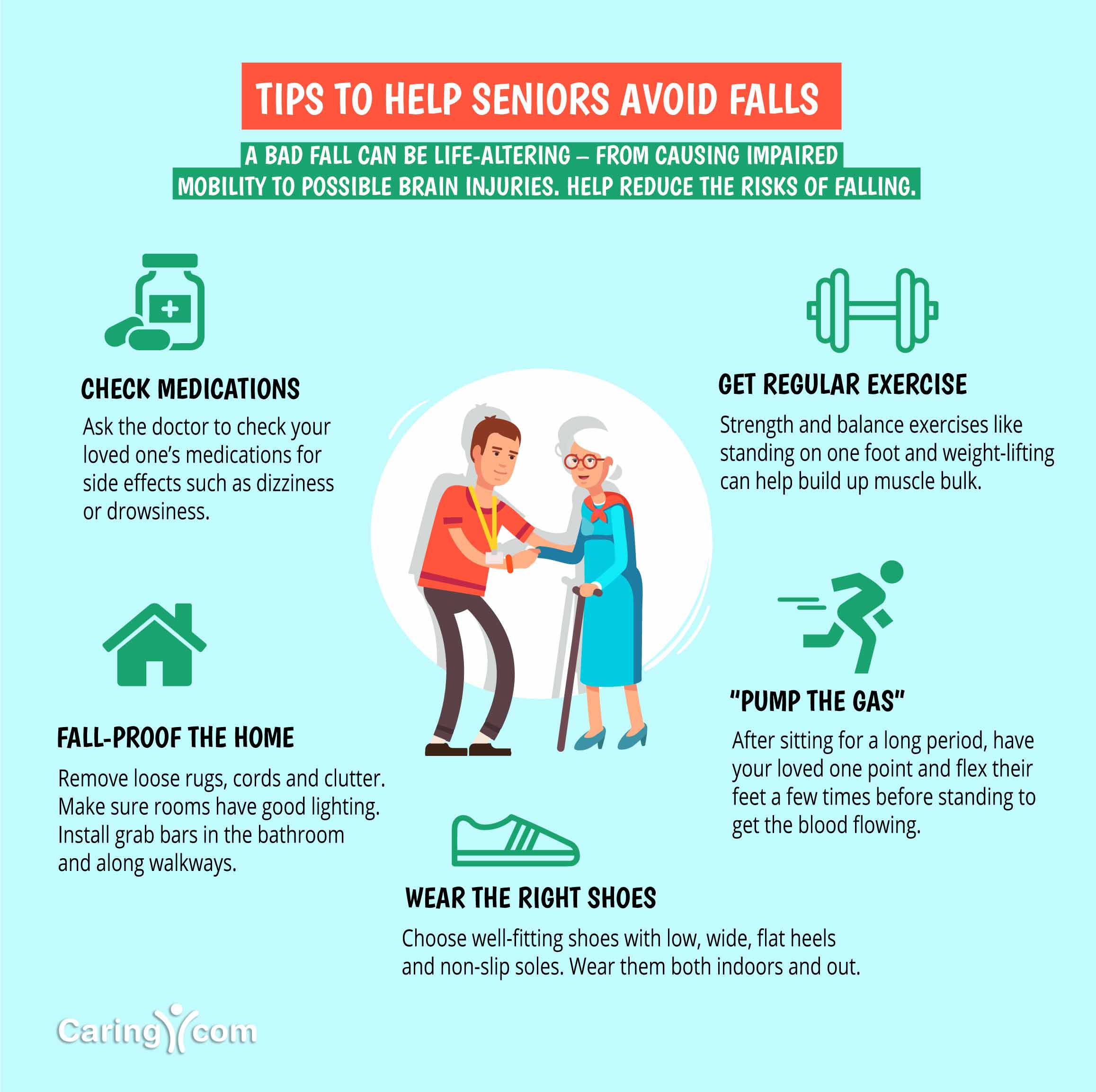 Tips to Avoid Senior Falls