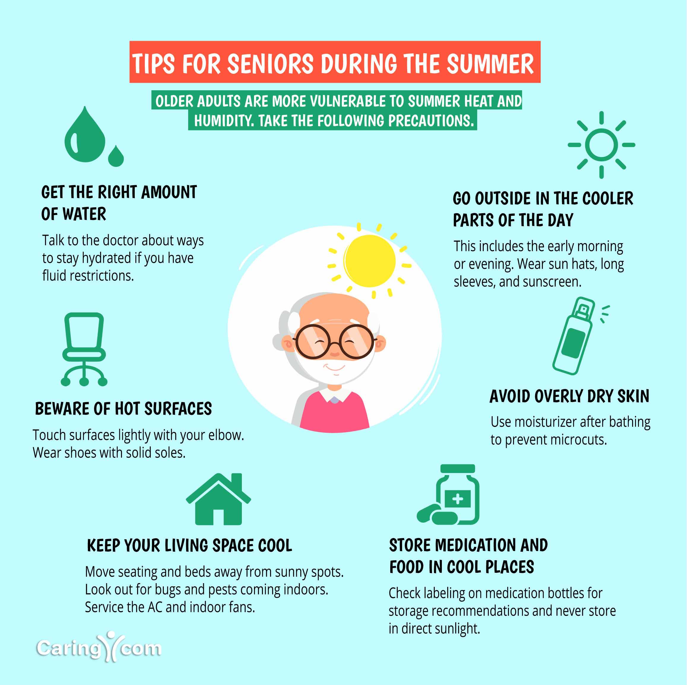 Tips for Seniors During the Summer