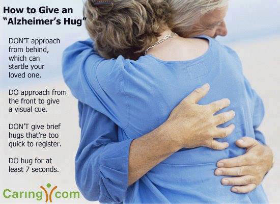 How to Give an Alzheimer’s Hug