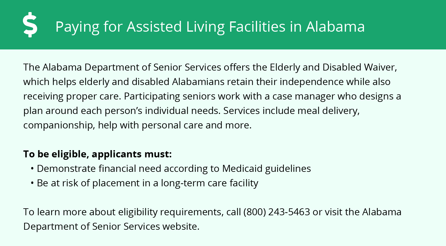 Financial Assistance in Alabama