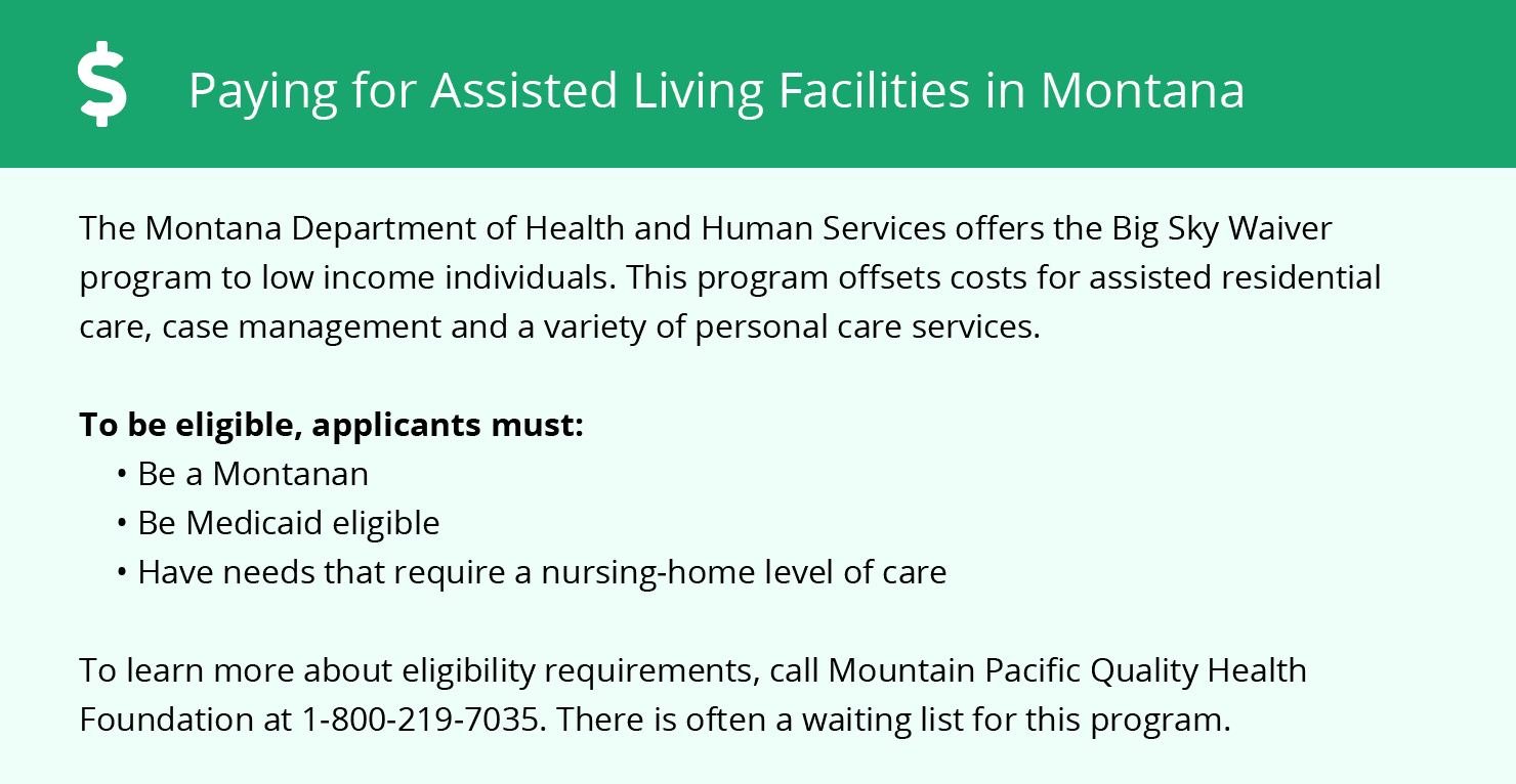 Financial Assistance for Assisted Living in Billings